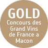 Gold - Concours des Grand Vins de France a Macon