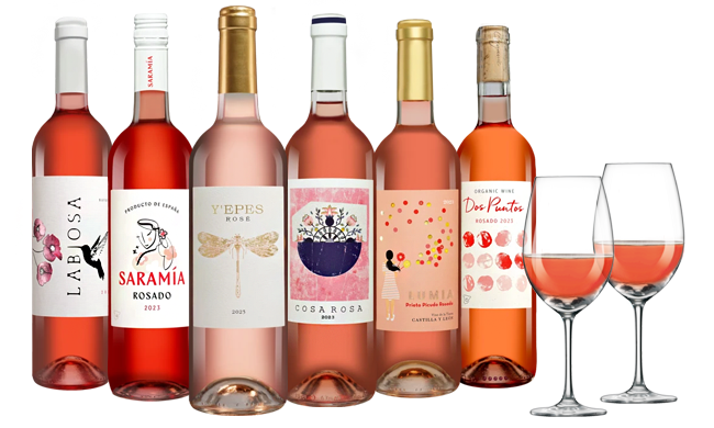 Vinos Rosé-Genuss-Paket
