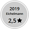 Auszeichnung Eichelmann 2,5 Sterne für Riesling vom Buntsandstein
