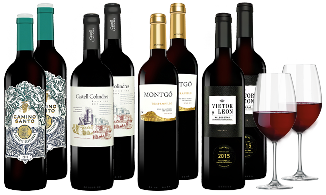 Vinos Rotwein-Genuss-Paket