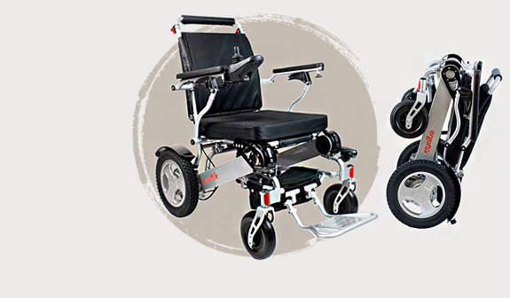 Elektrischer Rollstuhl – Faltbar und leicht