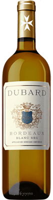Dubard Bordeaux blanc sec 2021