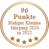 96 Punkte - Rüdiger Kleinke Jahrgang 2020 in 2022