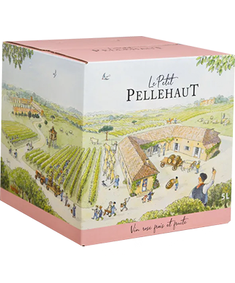 2023 Le Petit Pellehaut Rosé - 5l-Bag-in-Box