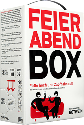 Feierabendbox Rotwein - 3 Liter