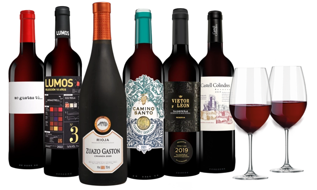 Vinos Rotwein-Paket