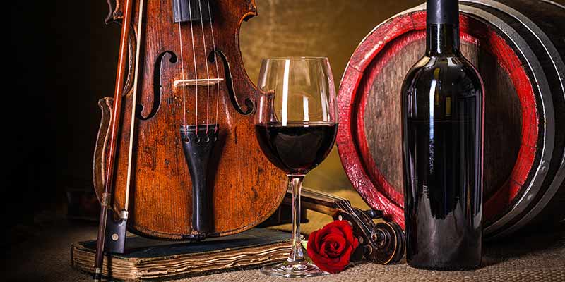 Wein bei klassischer Musik reifen lassen