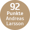 92 Punkte - Andreas Larsson