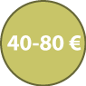 40 bis 80 Euro