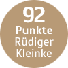 92 Punkte - Rüdiger Kleinke