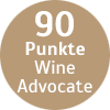 90 Punkte - Robert M. Parker Wine Advocate